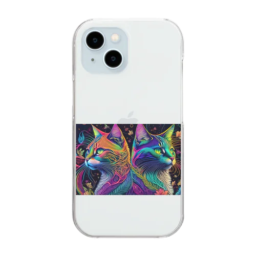 Art Cat🎨 Clear Smartphone Case