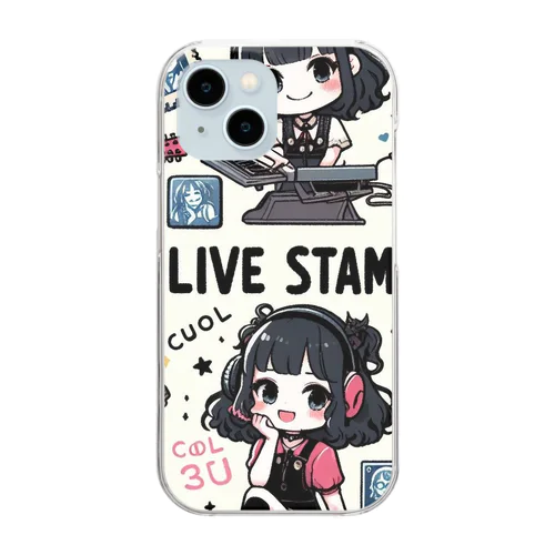 可愛い女の子 Clear Smartphone Case