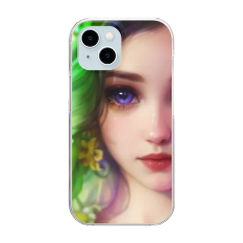 Beauty is with you and the universe supports it. Clear Smartphone Case