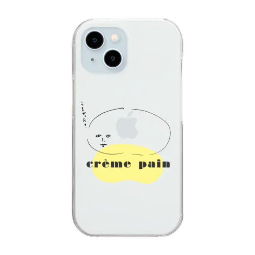 くりーむパン吉くん プレミアム Clear Smartphone Case