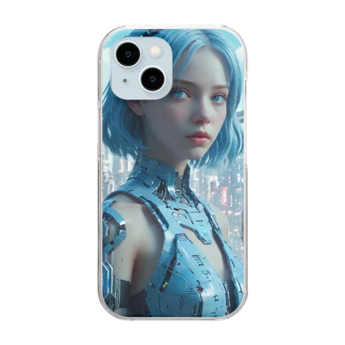 未来美少女 Clear Smartphone Case