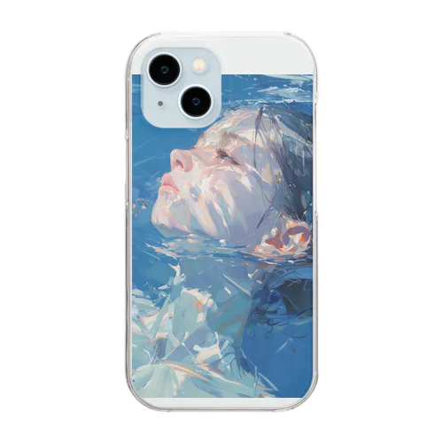 Crying Heat Clear Smartphone Case