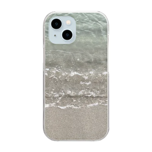 なみなみ Clear Smartphone Case