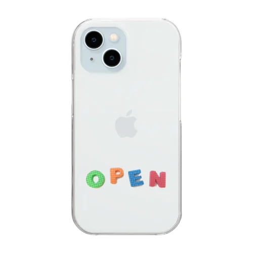 OPEN Clear Smartphone Case