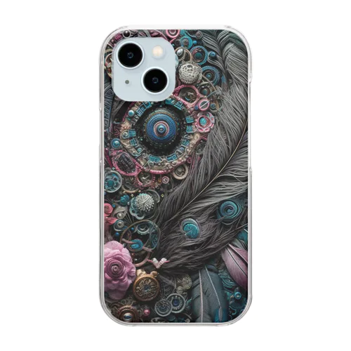 Meditation gathering Clear Smartphone Case