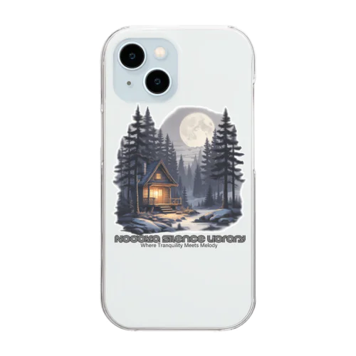 Snow Cottage Clear Smartphone Case