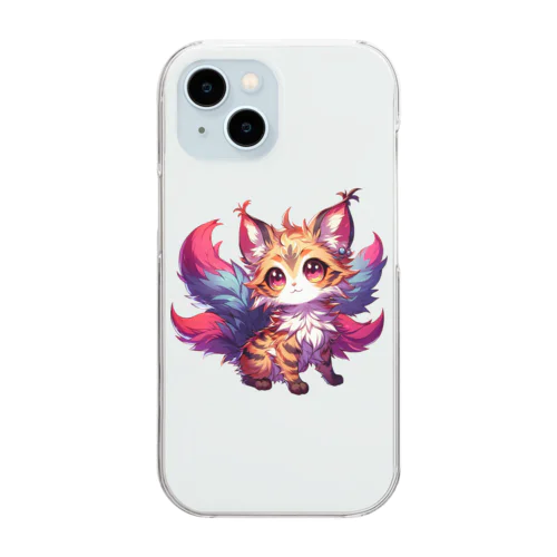 神秘的な猫✨ Clear Smartphone Case