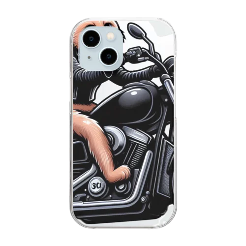 ネコライダー Clear Smartphone Case