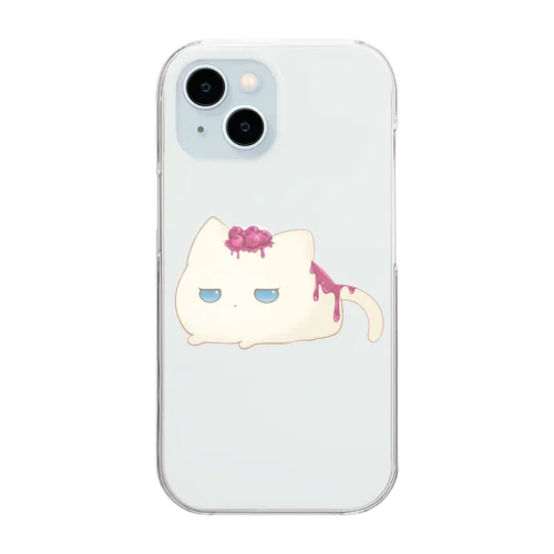 アイシングキャット Clear Smartphone Case