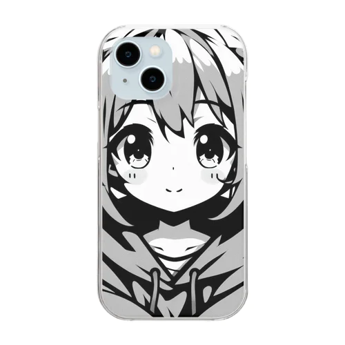 アイドル Clear Smartphone Case