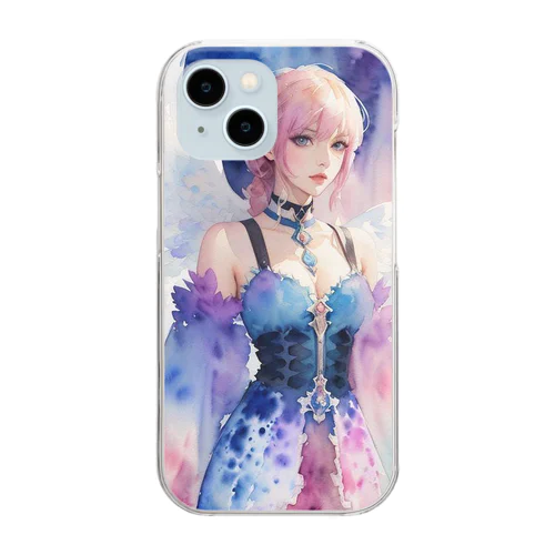 虹色の悪魔 Clear Smartphone Case