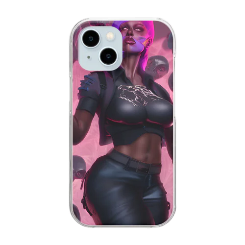 セクシーゾンビ(文字無し)3 Clear Smartphone Case