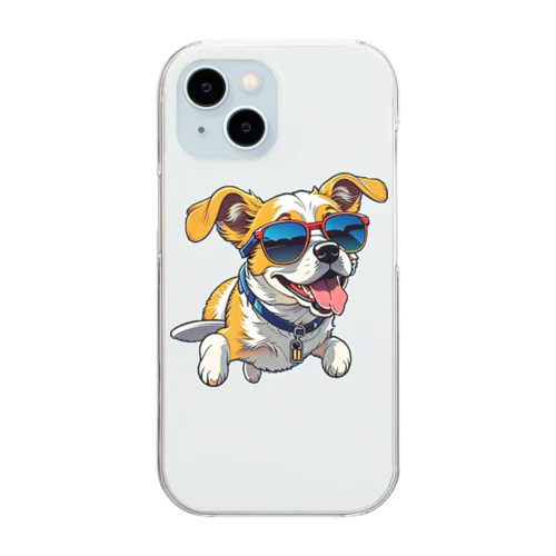 flying dog Clear Smartphone Case