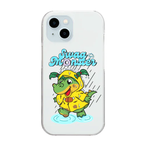 6月限定  Swag Monster（梅雨.ver） Clear Smartphone Case