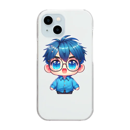 ちょいボチャ勇太くんキャラグッズ Clear Smartphone Case