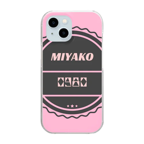 宮古島 Clear Smartphone Case