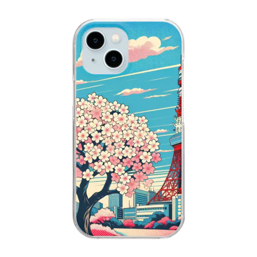 I love TOKYO🗼 Clear Smartphone Case