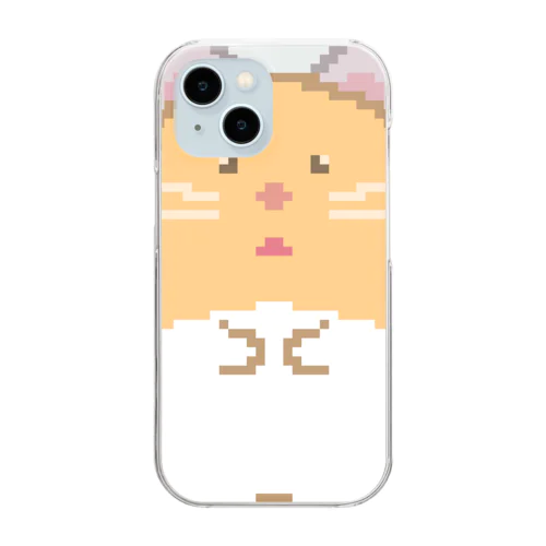 ハムスターのぱんこ Clear Smartphone Case