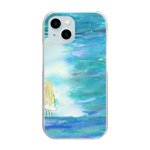 碧星  ちきゅう Clear Smartphone Case