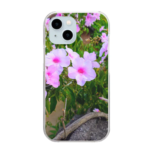 実写シリーズ【初夏の美しい花🌸】 Clear Smartphone Case