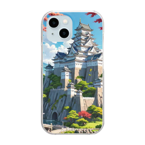 Himeji Castle　姫路城 Clear Smartphone Case