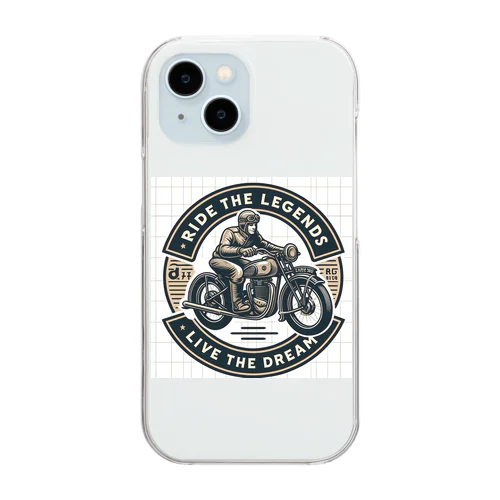 Ride the legends  Clear Smartphone Case