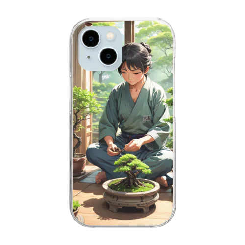 Bonsai　盆栽 Clear Smartphone Case