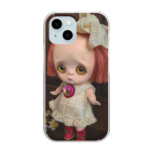 題府洋子　オデコちゃん Clear Smartphone Case