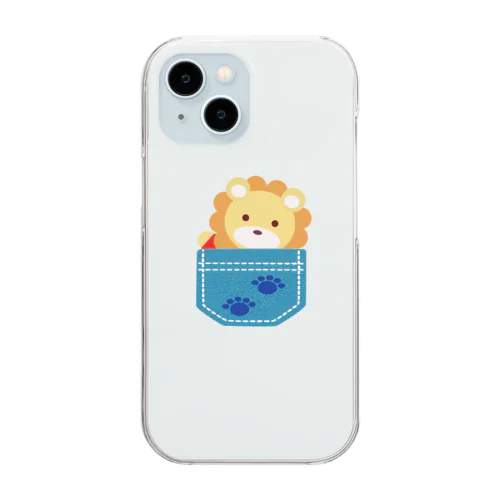 バンビーノ ポケット Clear Smartphone Case