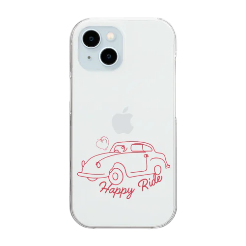 Happy Ride Clear Smartphone Case