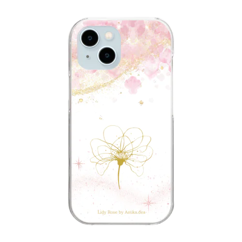 静かな祈り Clear Smartphone Case