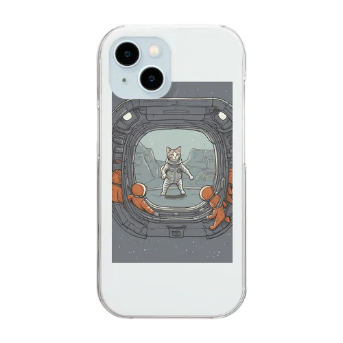 宇宙猫 Clear Smartphone Case