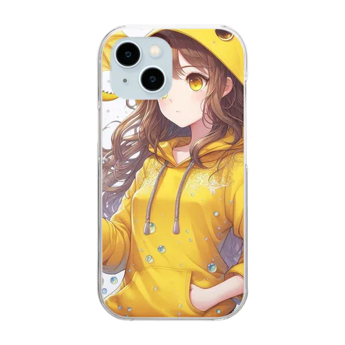 ドラ娘とドラゴン Clear Smartphone Case