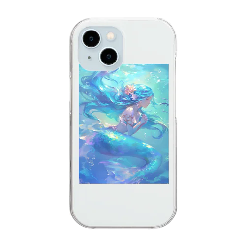 大切な人を想う人魚姫　7883 Clear Smartphone Case