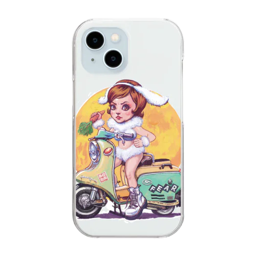 FEAR_Luna-Lapin Clear Smartphone Case