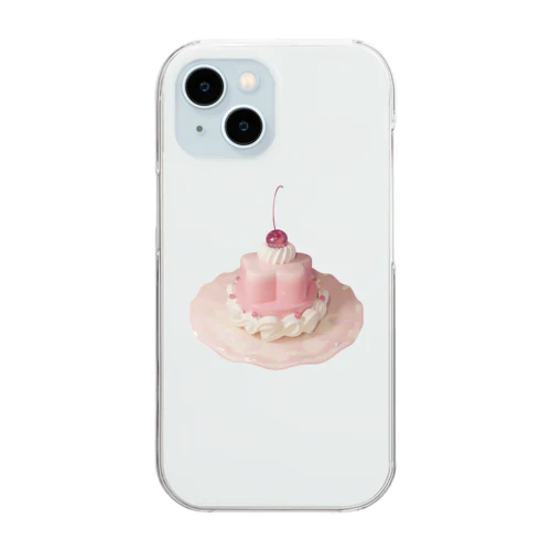 いちごプリン2 Clear Smartphone Case