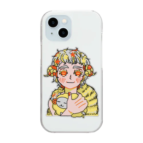 牡羊座 Clear Smartphone Case