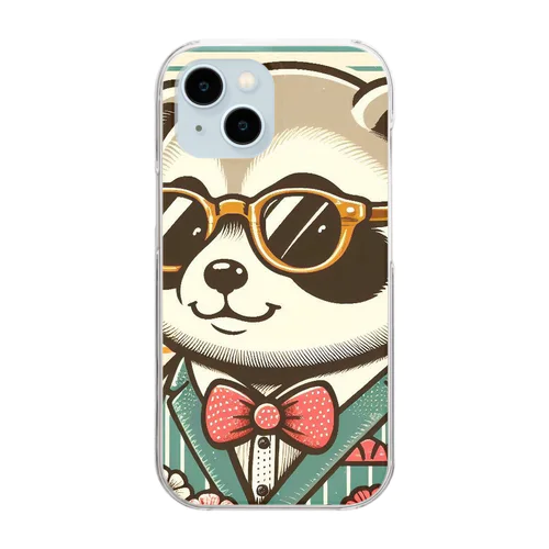 OSHARE RACCOON Clear Smartphone Case