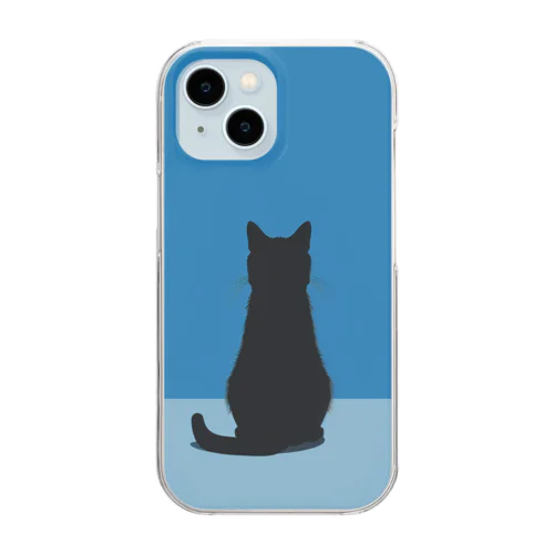 ねこ、です。 Clear Smartphone Case