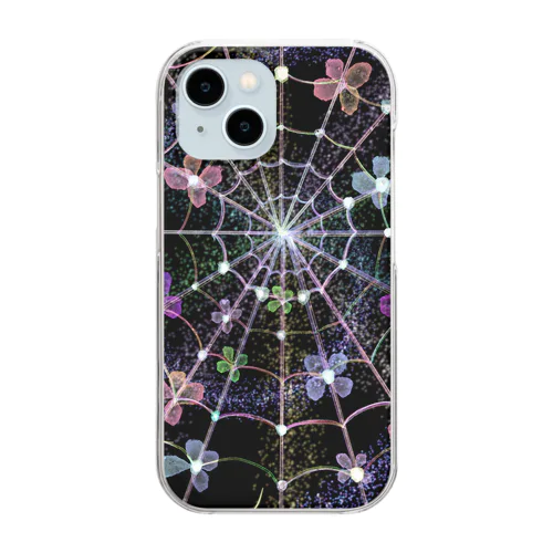 花としずく Clear Smartphone Case