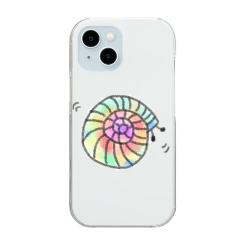 しんぼるず→かたつむりB Clear Smartphone Case