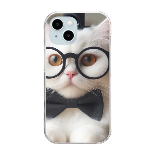 猫教授 Clear Smartphone Case