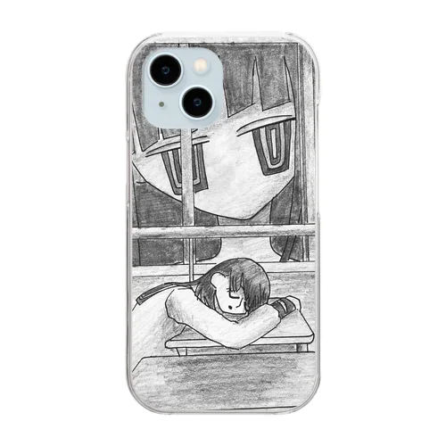 夢が見ている Clear Smartphone Case