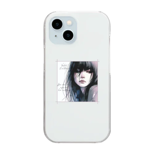 ennui-lady【1st】/№.2 Clear Smartphone Case