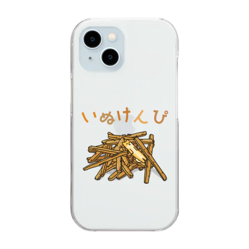 いぬけんぴ Clear Smartphone Case