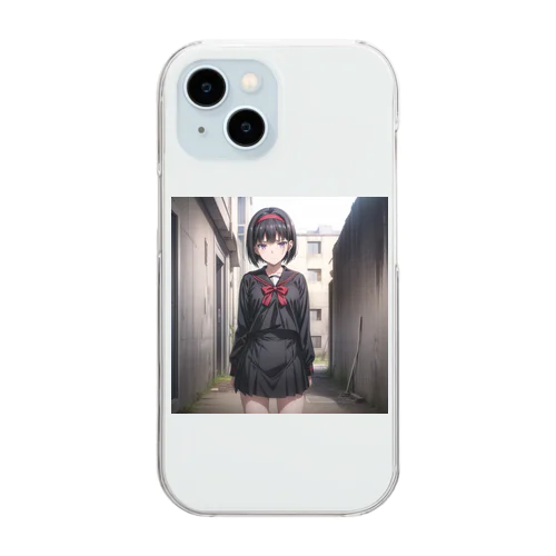 立ち絵_A Clear Smartphone Case