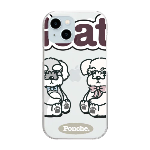 ルルララGoat! Clear Smartphone Case