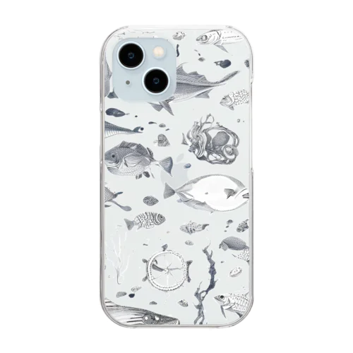 深海 Clear Smartphone Case