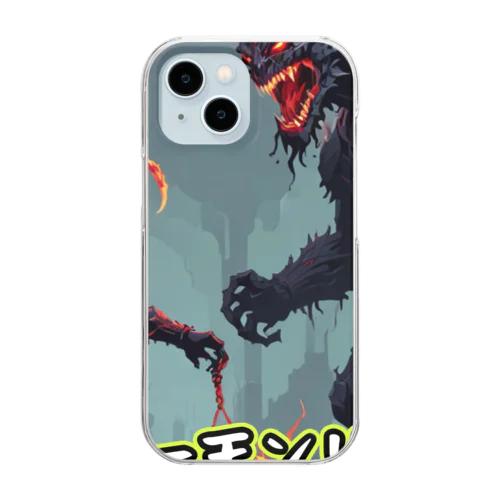 モンスターシリーズ：デーモンリーチ Clear Smartphone Case