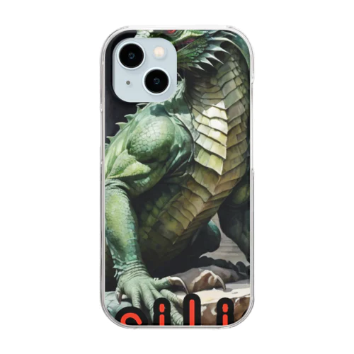 モンスターシリーズ（リアル）：Basilisk Clear Smartphone Case